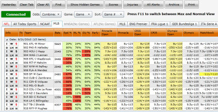 Real Time Odds Page Small